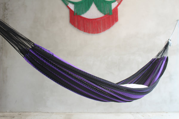 Hamaca Matrimonial Tela De Algodón Artesanal Matrimonial Bicolor