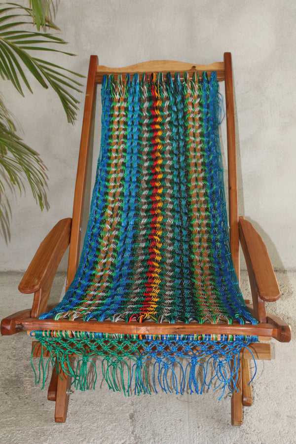 Silleta Mecedora Yucateca Plegable Artesanal