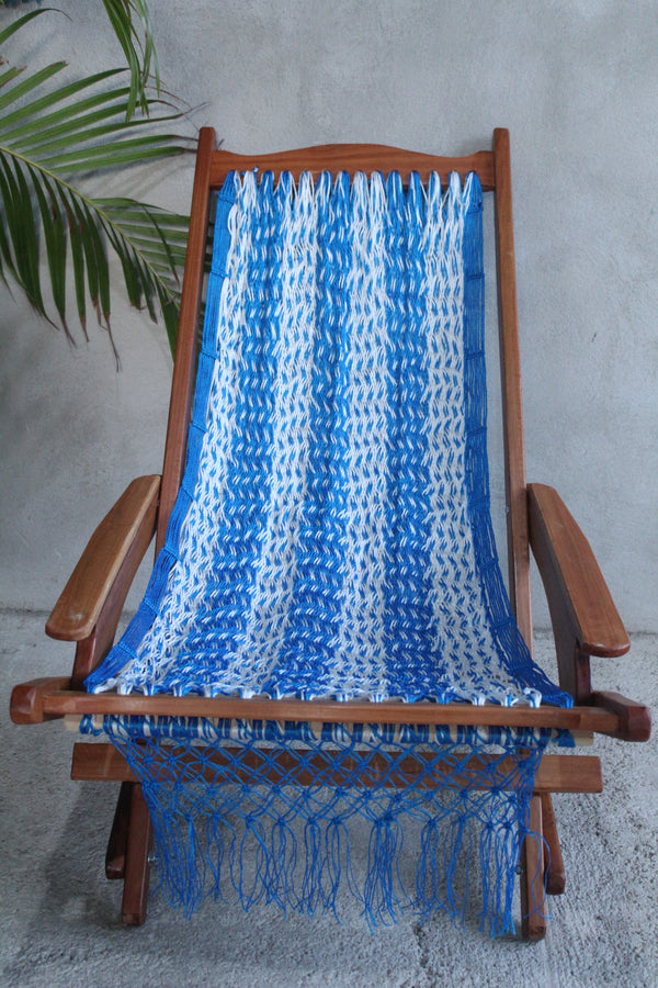 Silla Hamaca Yucateca Mecedora Artesanal Diseño Pitaya