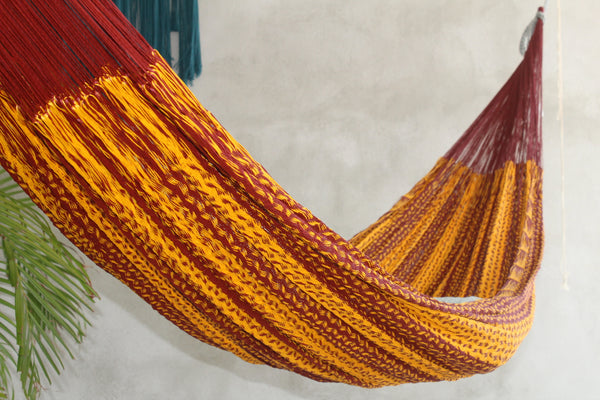 Hamaca Tradicional Artesanal Tamaño King Size Yucateca