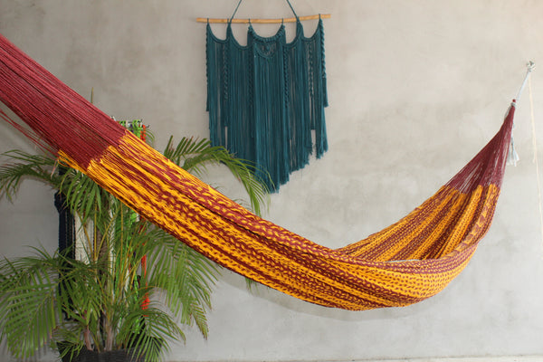 Hamaca Tejida a Mano Artesanal Matrimonial