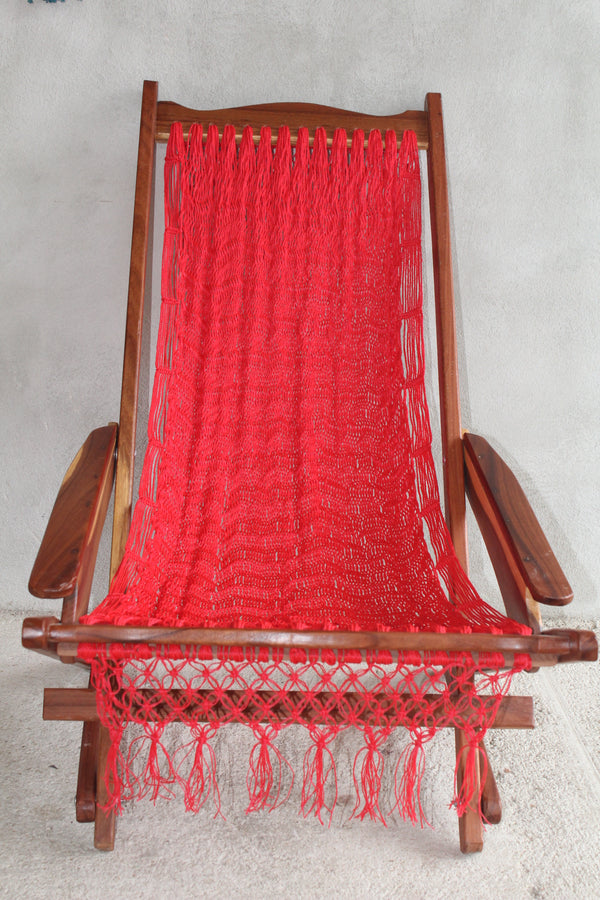 Silla Mecedora Hamaca Yucateca Plegable Artesanal