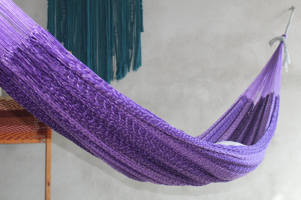 Hamaca Matrimonial de Hilo Nylon Elaborada a Mano