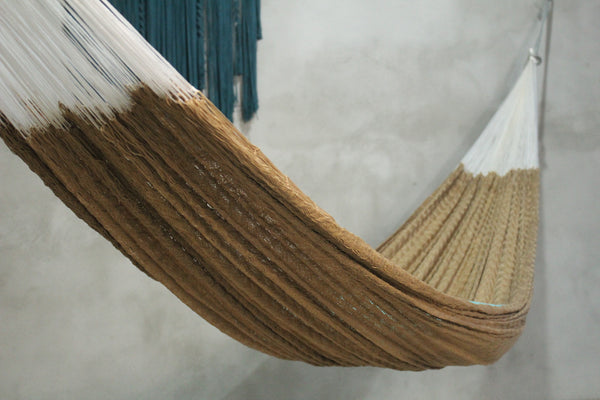 Hamacas Yucatecas Matrimonial Urdida A Mano Hilo Nylon